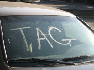 the front of the car